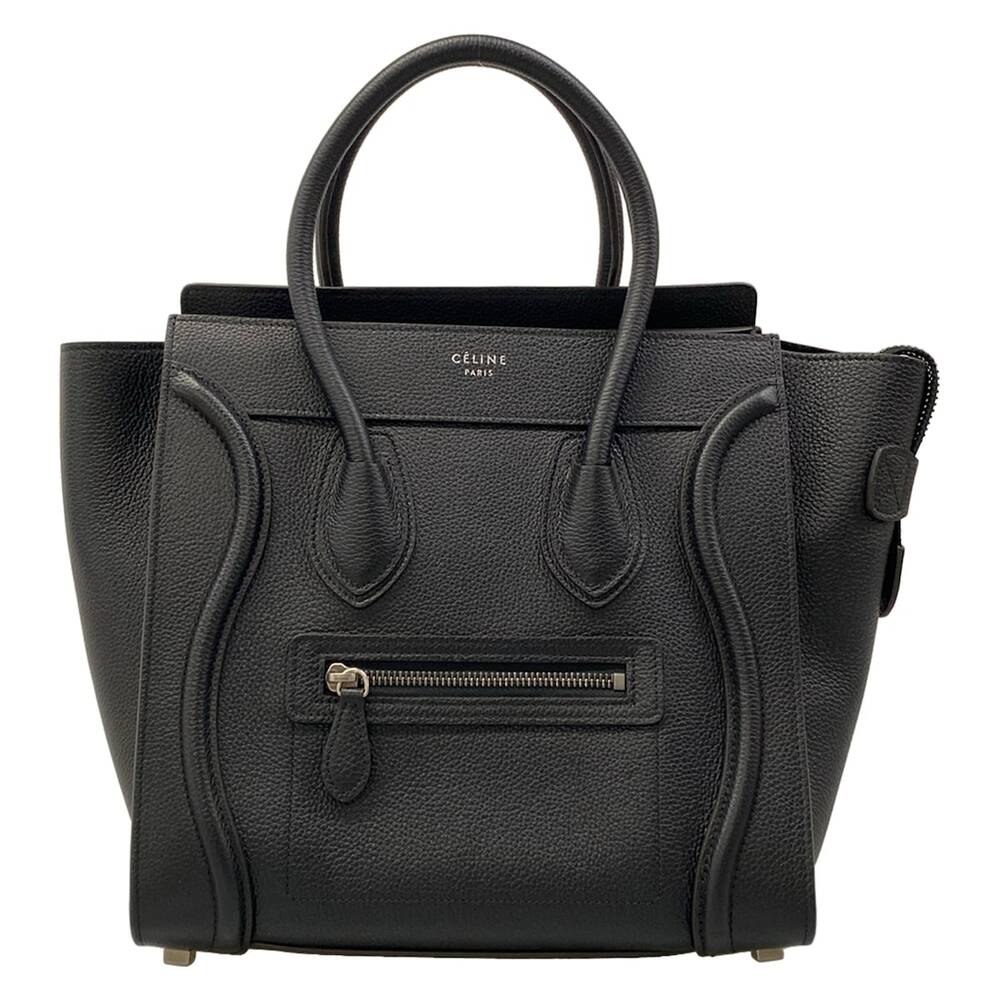 Celine Luggage Micro Shopper Handbag